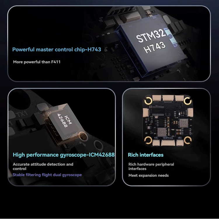 HAKRC H743 Pengontrol Penerban - Drone Racing Flight Controller ulasan dan harga
